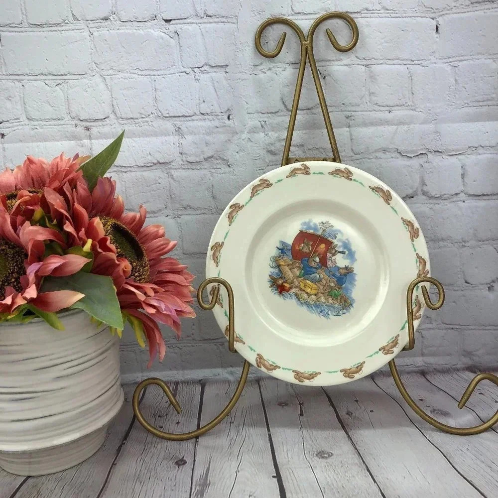 vintage plate royal Daulton bunnykins